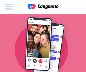 Langmateのバナー